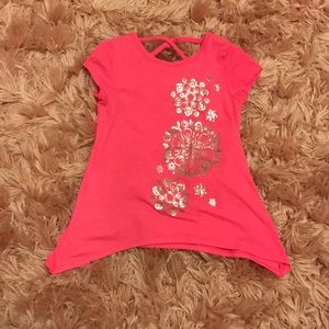 Pink Flower shirt.👚🌸